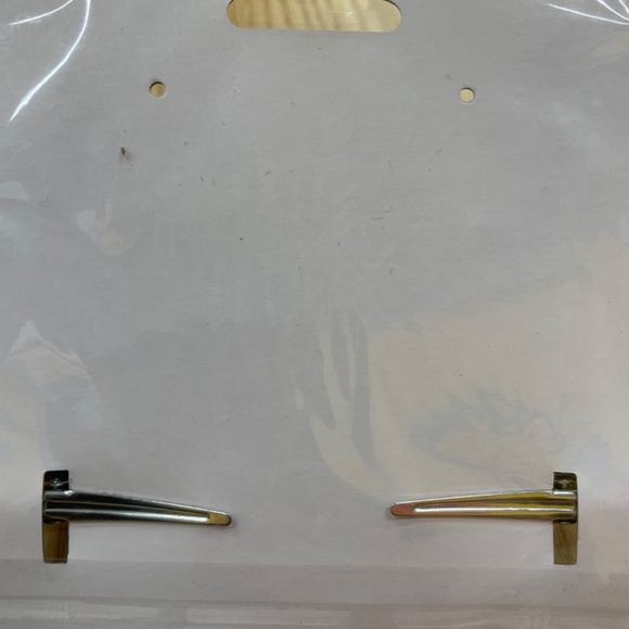 Kreepsville 666 Inverted Cross Pentagrams Hair Slides - Picture 3 of 3